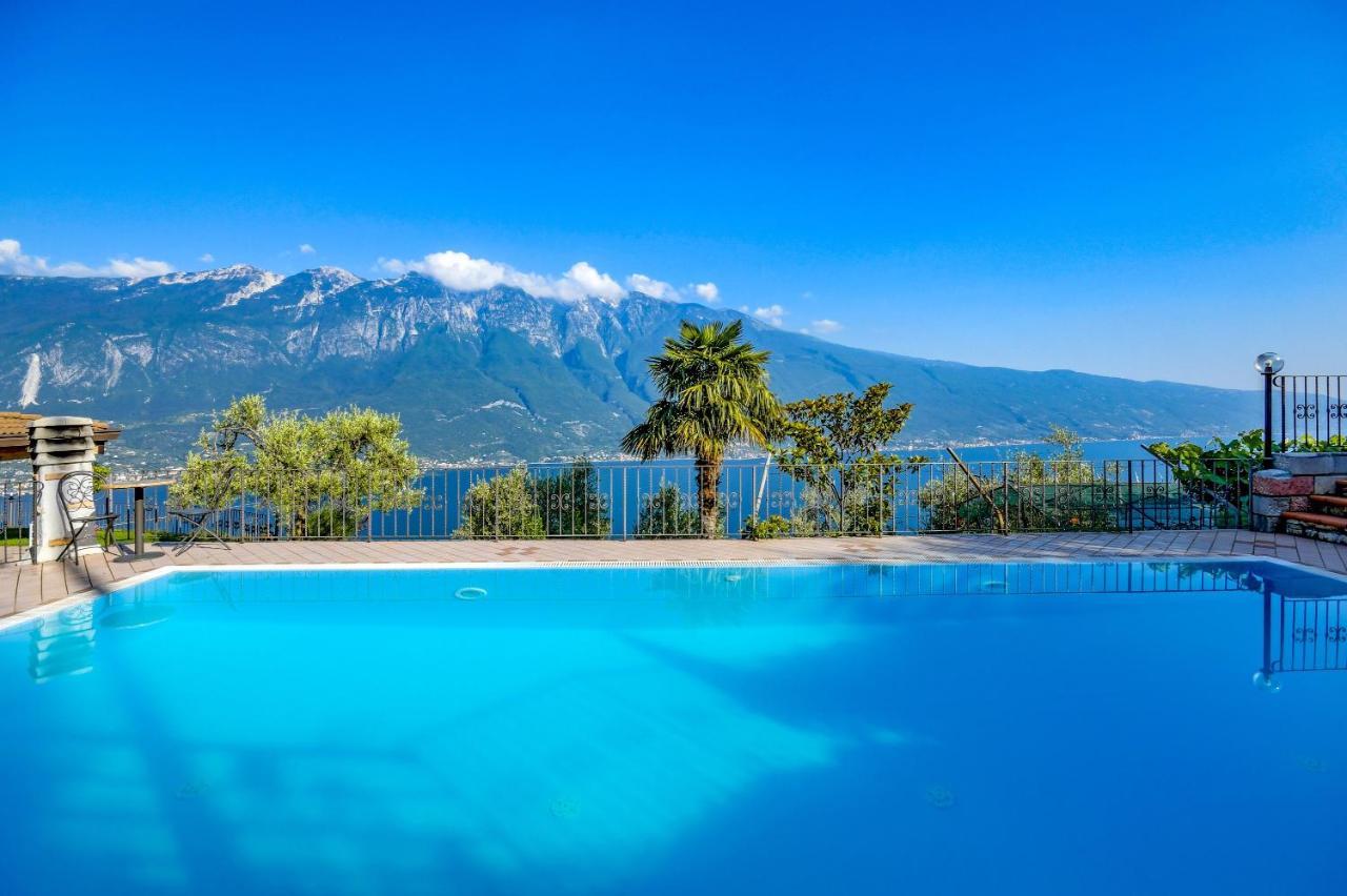 Casa Elka Residence Lake View And Pool By Garda Domus Mea Pieve  Exteriör bild