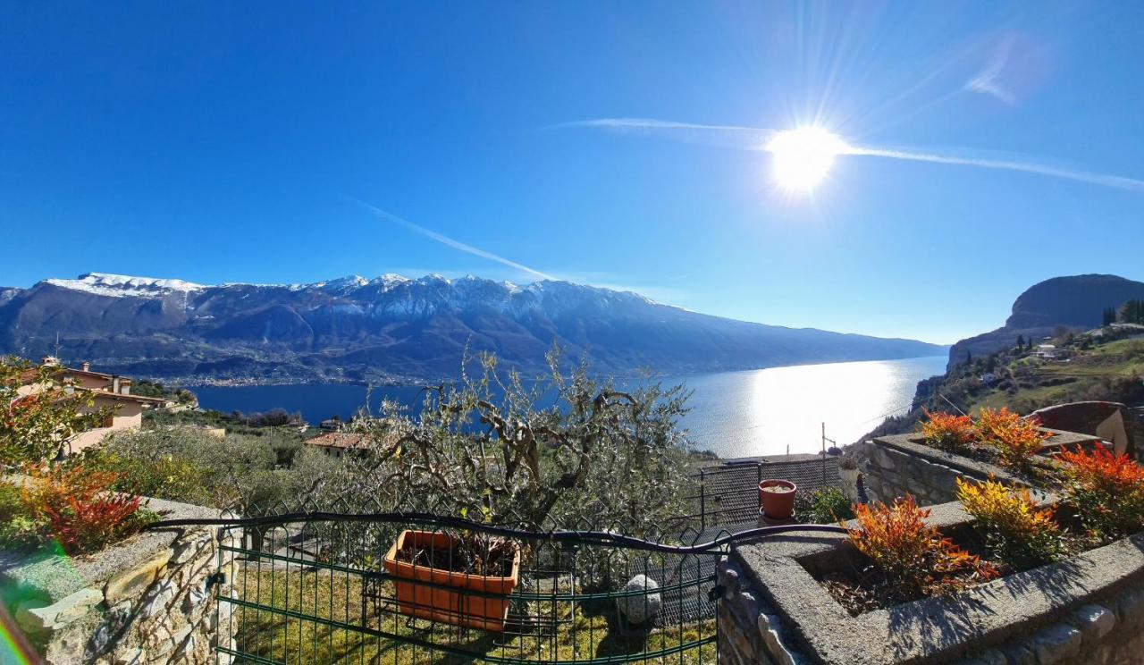 Casa Elka Residence Lake View And Pool By Garda Domus Mea Pieve  Exteriör bild