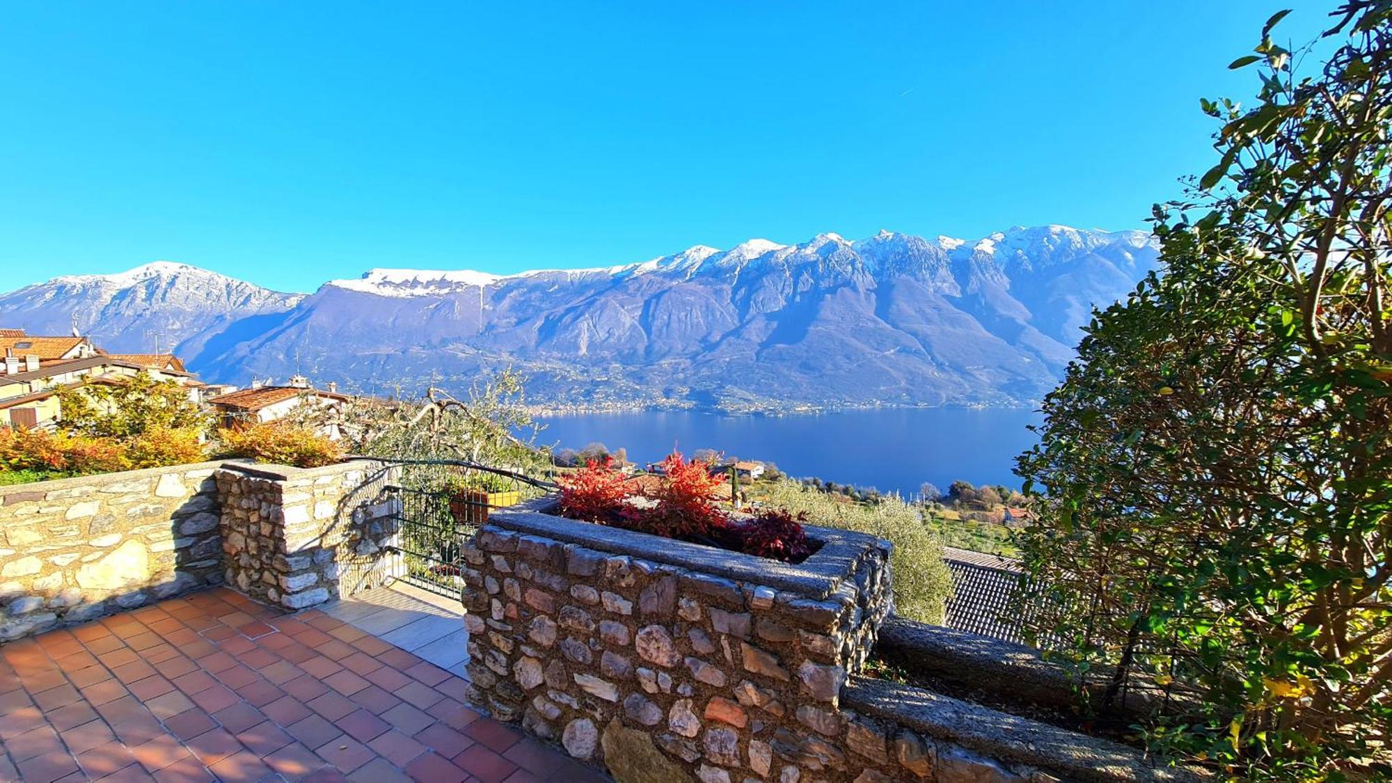 Casa Elka Residence Lake View And Pool By Garda Domus Mea Pieve  Exteriör bild